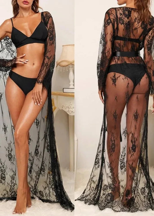 Robe de Demoiselle d'Honneur Sexy - Lingerie et Vêtements de Nuit en Dentelle